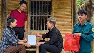 Tieu San filed for divorce from her ex-husband. Police Truyen recovered and returned to thank her
