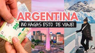 Errores al viajar a Argentina en 2024