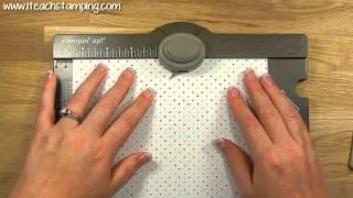 Envelope Punch Board from Stampin' Up! - Make Your Own Custom Envelopes