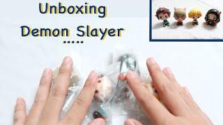 Demon Slayer Figures Unboxing - Anime Figures - ASMR Unboxing