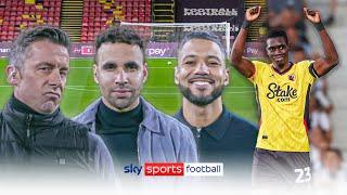 Prutton, McAnuff & Robson-Kanu RECREATE Ismaila Sarr's HALFWAY-LINE goal! 
