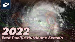 2022 Pacific Hurricane Season Animation