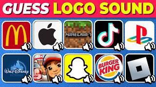 Guess the Logo by SOUND Famous Logos | Logo Quiz 2024