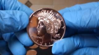 Coin show pickups - copper rounds & Libertads