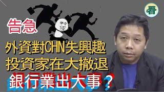 羅家聰博士：中國投資冇回報風險高，外資對CHN失興趣！而且全世界對「某個族群」的人「有新睇法」，銀行業出大事？投資家在大撤退！……