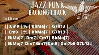 Backing Track Jazz Funk in Cm Dorian