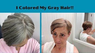 Ion Demi Permanent for Gray Hair - Color Gray the Easy Way - Amazing Results!!