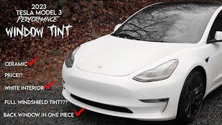 Windows Tinted 15%! | 2023 Tesla Model 3 Performance Tint