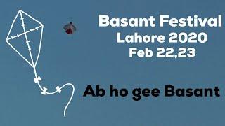 Basant Festival lahore Vlog 2020 | Date Announced Basant in Lahore 2020