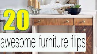 20 of my BEST FURNITURE FLIPS!! amazing BEFORE & AFTER