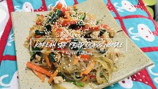 Korean Stir Fried Glass noodle - 잡채