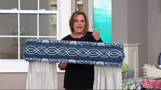 Deco Wrap No Sew Set of 2 Window Treatment Kit on QVC