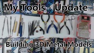 Metal Earth tools - My Tools and ways I use them