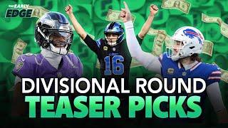 NFL Divisional Teaser Picks + Super Bowl Prop | The Early Edge