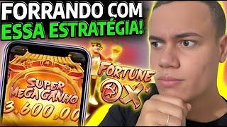  FORTUNE OX ESTRATÉGIA PARA GANHAR NO JOGO DO TOURINHO MELHOR QUE FORTUNE TIGER MÉTODO ATUALIZADO!