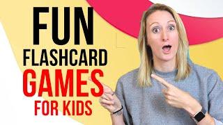 Easy ESL Games with Flashcards for Kids