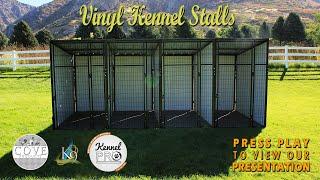 K9 Kennel Store Vinyl Kennel Stalls