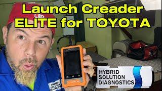 Launch Creader Elite T is the prefect Scantool for Toyota DIY users