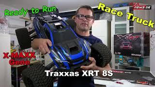 UNBOXING - Blau - Traxxas XRT 1/7 Brushless Race Truck RTR - big bigger biggest