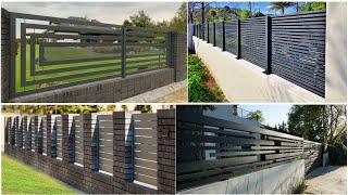 40 Modern Metal Wall Fence Design 2023 | Beautiful Wall Fence | Best Boundary Wall Fence