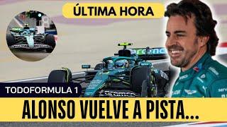 F1 HOY:  ¡Alonso vuelve a pista con el Aston!