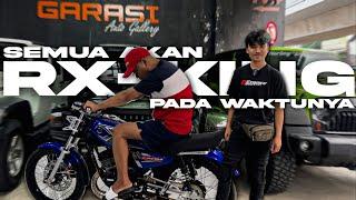 ANTER RX KING  SEKALIAN GREBEK GARASI ANDY LAU SULTANYA JOGJA,   #rxking #2stroke #rubicon