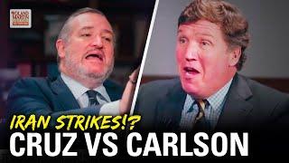 Rift Over Iran Erupts: Cruz vs. Carlson Clash in Raucous Showdown