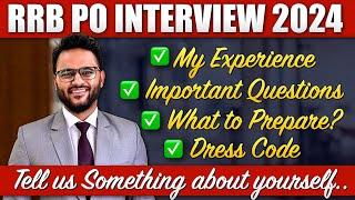 RRB PO Interview Preparation 2024 | RRB PO Interview 2024 | RRB PO 2024 Interview Tips