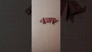 how to make a pig/paper pig #vjcraftfusion #pig #paperpig