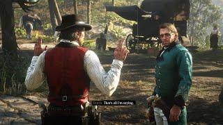 It's kinda ironic that Dutch says this to Arthur in Chapter 6