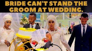 Unhappiest Somali Wedding Leaves Netizens Asking Why The Bride Seems To Not Love Her Man & Wedding.