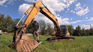 Buying and fixing the cheapest big excavator I could find