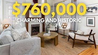 INSIDE an historic townhome in Denver built in 1907!