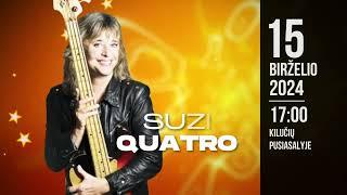 SUZI QUATRO, BONNIE TYLER, SAMANTHA FOX IR NIK KERSHAW koncertas | Birželio 15 d