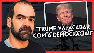 DANIEL OLIVEIRA MENTE SOBRE TRUMP PARA METER MEDO (REAÇÃO)