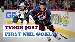 Tyson Jost's First NHL Goal - April 6th 2017 (HD)