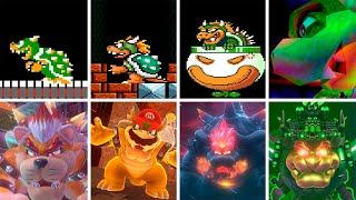 Evolution of Final Bosses in Super Mario Games (1985-2024)