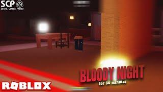 BLOODY NIGHT CHALLENGE • Roblox SCP-3008