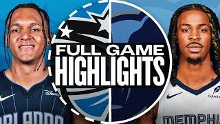 MAGIC at GRIZZLIES | FULL GAME HIGHLIGHTS | October 26, 2024