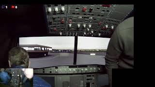 ️ Flight from Paris Orly (LFPO) to Bordeaux (LFBD)️ MSFS HOMECOCKPIT A320 FR IVAO ️