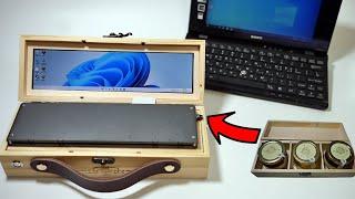 [ENG SUB] There was a honey box, so I made an ultra-wide mini laptop, Homage to Sony Vaio P