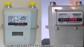 Qianwei Krom Gas Meter, IC Card Gas Meter, Remote-reading Gas Meter, Prepaid Gas Meter