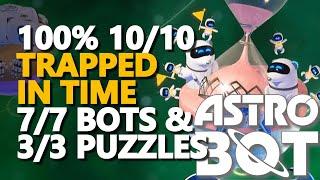 Trapped in Time Walkthrough 100% Bots and Puzzles Astro Bot