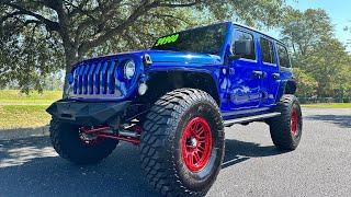 2018 Jeep Wrangler 4x4 OCEAN BLUE METALLIC