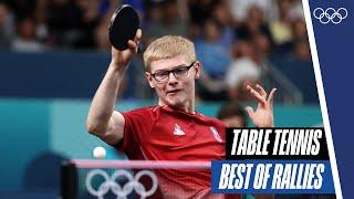 INCREDIBLE Table Tennis Rallies at #Paris2024  | Top Moments