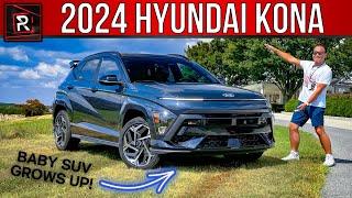 The 2024 Hyundai Kona N-Line Is A Spunkier Grown-Up Turbo Small SUV