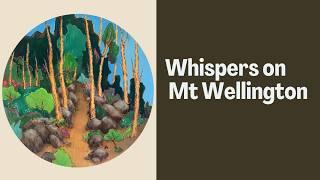 Landscape Art with Pyrography, Acrylics, Oils & Paint Pens | Creating ‘Whispers on Mt Wellington’.