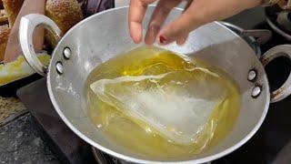 एक बार देसी घीं में बरफ की सिल्ली डालके देखो put ice in desi ghee new kitchen tip and tricks cooking