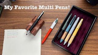 My Favorite Multi Pens: The Lamy 2000 Multi Pen (4-Color Ballpoint) and the Jetstream 4&1