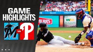 Marlins vs. Phillies Highlights (6/30/24) | MLB Highlights